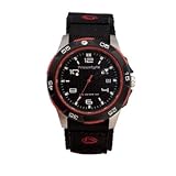 Freestyle Kampus Watch with Nylon Strap - Black / Red - 80938