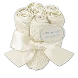 Bumkins Certified Organic Washcloth Bouquet - Cream