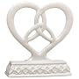 Weddingstar Heart Framed Trinity Knot Cake Top