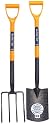 Draper 48964 Carbon Fork and Spade Set