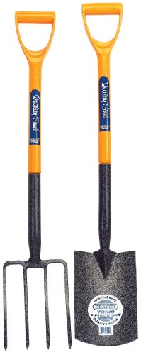 Draper 48964 Carbon Fork and Spade Set
