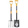 Draper 48964 Carbon Fork and Spade Set