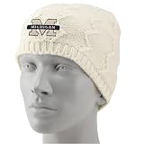 Top of the World Michigan Wolverines Ladies Cream Summit Crocheted Beanie