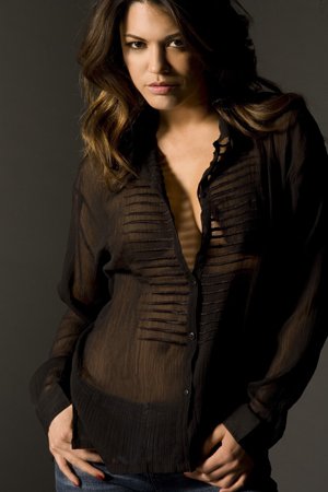 Vollers Black Chiffon Blouse