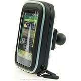 Buybits Waterproof Case with RAM 1" Ball Fixing for RAM Motorcycle Mounts fits the Samsung Galaxy