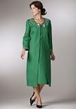 Roamans Plus Size Jeweled Duster And Dress