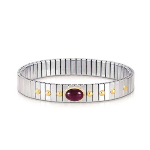 Nomination Damen-Armband Mittel Rubin 042121/010 Preisvergleich