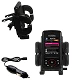 Samsung Blast Auto Vent Holder with Car Charger - Uses Gomadic TipExchange