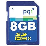 Pqi Secure Digital, High Capacity, 8GB, Class 6