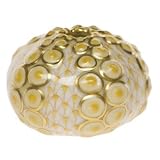 Sea Urchin Figurine in Butterscotch Fishnet - Herend Shell & Mollusk Collection