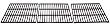 Music City Metals 60663 Gloss Cast Iron Cooking Grid Replacement for Select Gas Grill Models by Brinkmann, Master Chef and Others, Set of 3