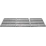 Music City Metals 60663 Gloss Cast Iron Cooking Grid Replacement for Select Gas Grill Models by Brinkmann, Master Chef and Others, Set of 3