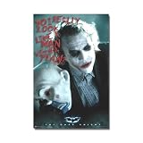 BATMAN THE DARK KNIGHT JOKER MAN WITH PLAN POSTER 9843