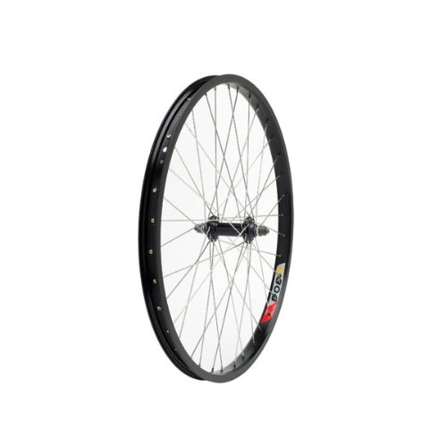 Alex Y303 36H Alloy 3/8 Nutted 24 x 1.75 Black/Black Wheel Front