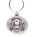 Pewter MLB Team Design Key Ring - Philadelphia Phillies