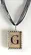 Monogram Pendant Necklace - G Monogram Pendant Necklace - G