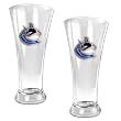 Vancouver Canucks 2pc 19oz Pilsner Glass Set - Primary Logo NHL Hockey