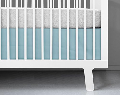 Olli & Lime Pool Crib Skirt, Blue