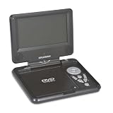 Sylvania SDVD7027, 7-Inch Portable DVD Player with Car Bag/Kit, Swivel Screen, USB/SD Card Reader (Black)