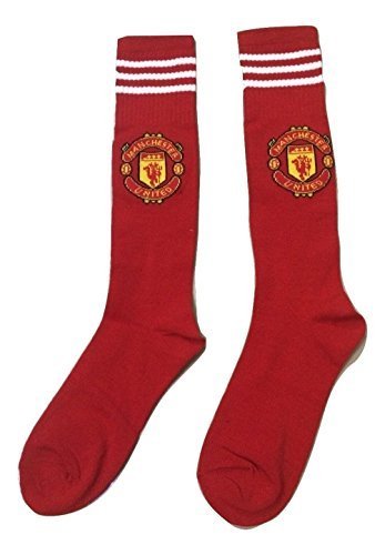 Manchester United Adult Size Soccer Team Socks