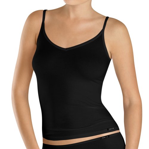 Skiny Damen Unterhemd SKINY Essentials Light Women / 3929 Da. Spaghettishirt, Gr. 42, Schw Preisvergleich