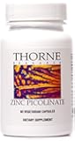 Thorne Research - Zinc Picolinate - Highly Absorbable Zinc Supplement - 60 Vegetarian Capsules