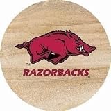 Set of four Arkansas University Coasters - Style tsuar3