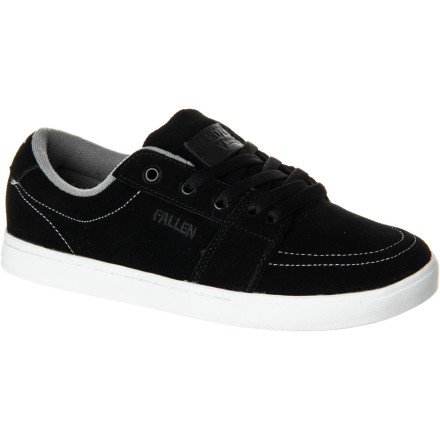 Fallen Men's Rambler Skate Shoe,Black/Cement Grey,9 M US On Sale