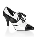 3 Inch Sexy High Heel Shoe Cutout Spectator Shoe With Trim Detail