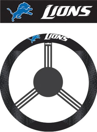 Detroit Lions Poly-Suede Steering Wheel Cover 98521