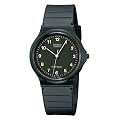 CASIO Collection MQ-24-1BLLGF - Reloj unisex de cuarzo, correa de resina color negro