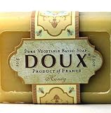 World-Famous DOUX Hand-Crafted Pure Shea Butter Soaps from the South of France 250g (rectangle)