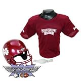 Mississippi State Bulldogs NCAA Football Helmet and Jersey Set