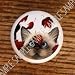 CATS FALLING LEAVES KITTY CAT DRAWER PULLS KNOBS