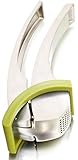 Vacu Vin Heavy-Duty Aluminium Garlic Press with Scraper - Green