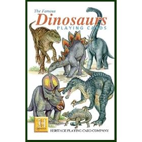 Dinosaurs Playing Cards by Heritage Playing Cards