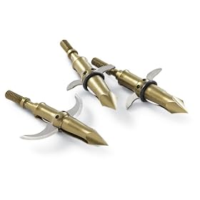 3-Pk. Aftershock Expandable Crossbow Broadheads by 
