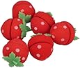 Strawberry Sponge Hair Curlers (6 Sponges)