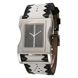 [ディオール]DIOR 腕時計 クリス47 白黒革 ブラック ダイヤ 033110A009 レディース 【並行輸入品】