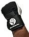 Muscle Composition Gym Gloves with Wrist Support for Gym Workout, Crossfit,Weightlifting Black/White. Premium Quality Materials. (Black/White, X-Large)