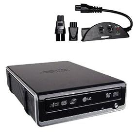 Click here to buy New LG GSA-E30L 18x LightScribe DVD-RW RAM ROM Double Layer High Speed USB2.0 External... by LG.