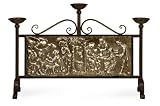 21 Decorative Religious Christmas Brown Iron Candelabra