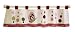Raspberry Swirl Window Valance