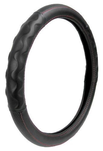 Custom Accessories 39450 Black Sport with Red Stitching Steering Wheel Cover price Custom Accessories 39450 Black Sport with Red Stitching Steering Wheel Cover price