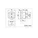 Momentary Push Button Switch, URTONE UR195, 1NO SPST DC 30V AC 250V 3A Stainless Steel Metal Shell Suitable for 19mm 3/4
