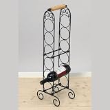 DESIGN BOTTLE RACK WINE HOLDER cage storage iron stand