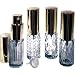 Kingsley Mini Crystal Purse Atomizer with Funnel & Gold Cap - Miami