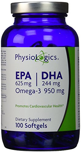 Physiologics - EPA/DHA Omega 3 950 mg 100 gels [Health and Beauty]