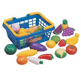 BEST SELLER! Deluxe 24-Piece Pretend Play Play Food Set for Children *Great Gift Idea!*
