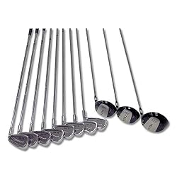 Delta Golf Mens Left Hand 10 Piece Golf Club Set